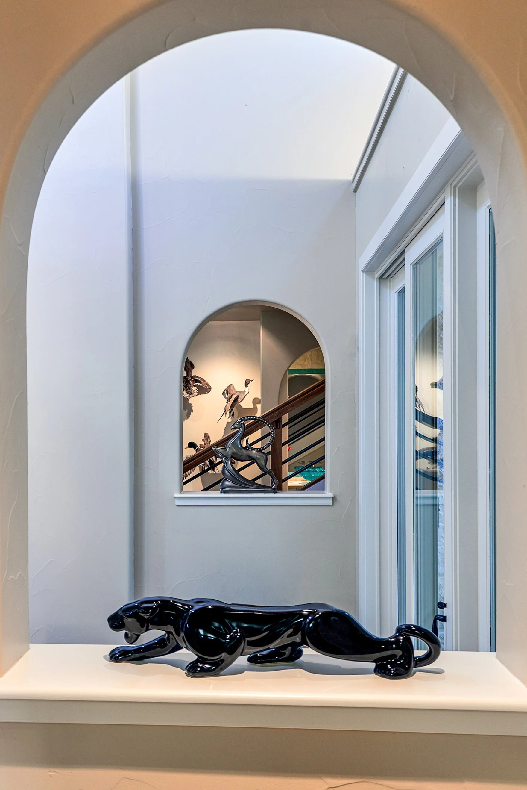 Agua Vista Ranch interior detail with natural light