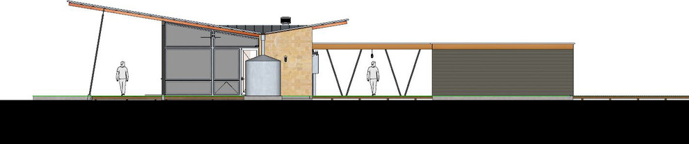 Butterfly House carport and breezeway