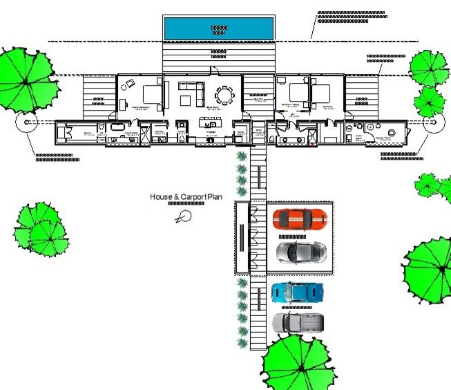 Butterfly House floor plan