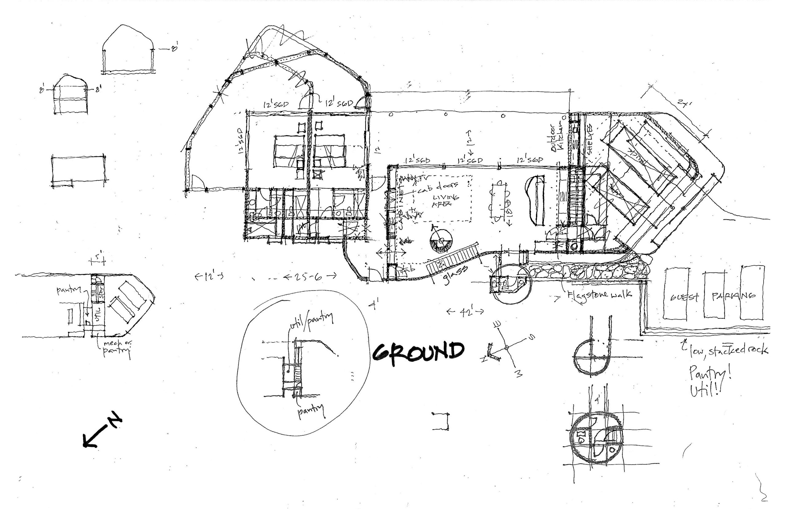 River House conceptual sketch
